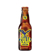 Botella cerveza Zulia ámbar