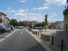 The centre of Bourg-lès-Valence