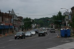 North Broadway Street, Баден, июль 2013 г.