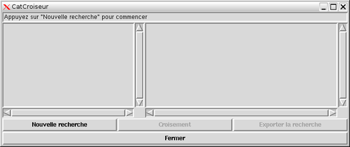 L'interface principale