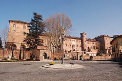 Moncalieri — Vista del castello reale