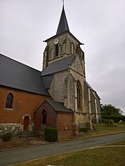 Côté droit de l'église