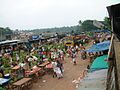 Vegetable market in Chalakudy, India