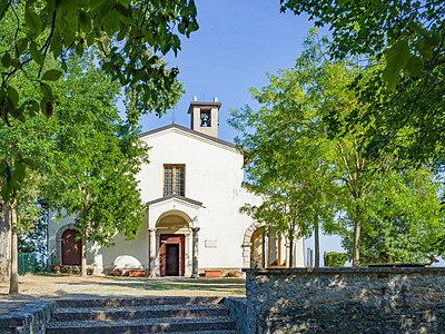 La chiesa di San Bernardo a Serniga