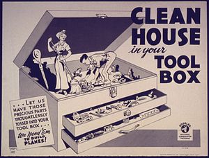 Clean House In Your Tool Box - NARA - 533971