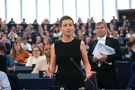 EP President candidate Ska KELLER ( Greens) - Electing the new President of the European Parliament (48188770362).jpg