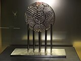 FIFA Club of the Century trophy, exhibited at the Real Madrid Museum FIFA Club of the Century002.JPG