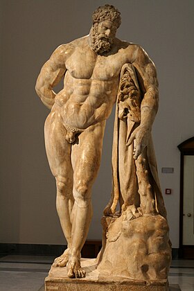 Геркулес Фарнезский. Национальный археологический музей Неаполя
