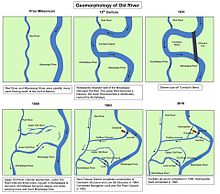 Formation of the Atchafalaya River and construction of the Old River Control Structure. Geomorphology of Old River.jpg