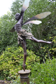 A Paulin statue in the garden at Ivy House