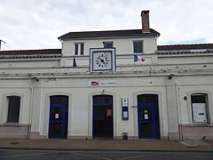 la gare en juin 2014.