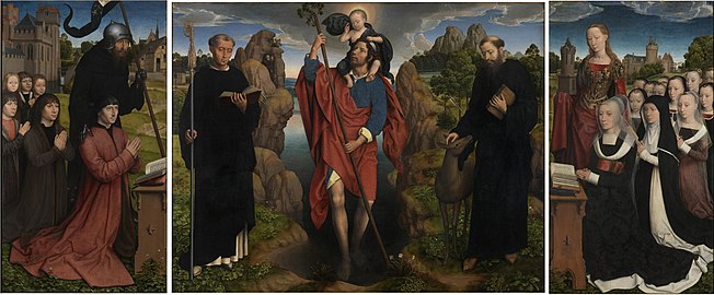 Triptyque Moreel, de Hans Memling, 1484