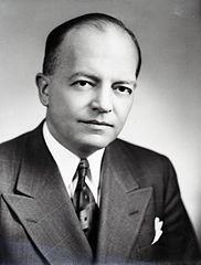 Former Governor Harold Stassen of Minnesota