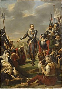 Henri IV devant Paris en août 1590, Versailles, musée de l'Histoire de France