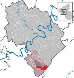 Läget för Hilscheid i Landkreis Bernkastel-Wittlich