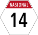 Nasional 14 shield}}