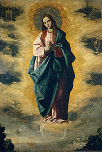 Immaculada Concepció de Zurbarán (1630)