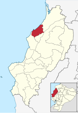 Cantons of Manabí Province