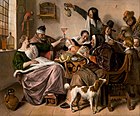 Soo voer gesongen, soo na gepepen, Jan Steen