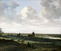 Gezicht op Arnhem, 1646, Gemäldegalerie, Berlin