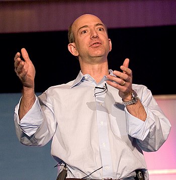 Amazon founder Jeff Bezos starts his High Orde...