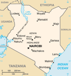 Map wa Kenya