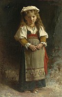 Portrait Of A Young Girl, 1874