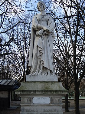 Laure de Sade, 1850, Parijs, Jardin du Luxembourg