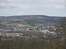 Ansicht von Süden 2015 vor den Rodungen