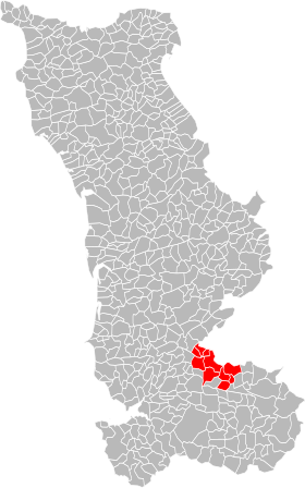 Localisation de Communauté de communes du canton de Saint-Pois