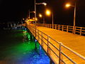 Looking from the left side, water taxi dock in Puerto Ayora