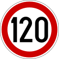 Maximum speed 120 km