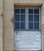 Mémoire de Pierre Loyer tombé là le 12 juin 1940.