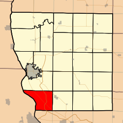 Location in Adams County