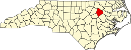 Contea di Edgecombe – Mappa