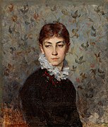 Portrait of Hilda Wiik, 1880