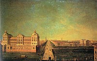 Аничков дворец, усадьба И.И. Шувалов, 2-я половина XVIII века.