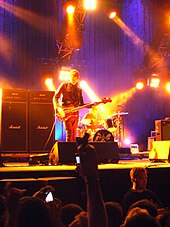 Oasis performing in Hong Kong in April 2009 during the Dig Out Your Soul Tour, their last tour to date Oasis live in HK 2009.jpg