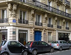 Beginn der Rue Picot an der Ecke Avenue Bugeaud