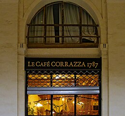 Le café Corrazza de la galerie de Montpensier, ouvert en 1787.