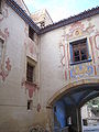 Interior patio de la hospedería