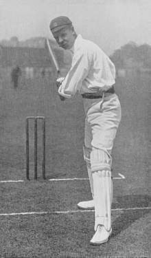 Ranji 1897 page 058 T. Hayward in the attitude for the on-drive.jpg