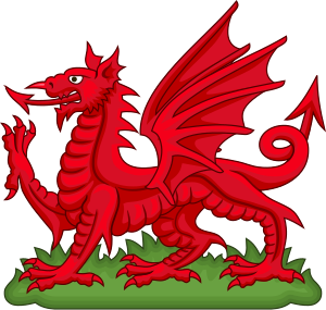 Red Dragon badge of Wales