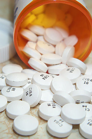 Ritalin Slow-Release (SR) 20 mg tablets.