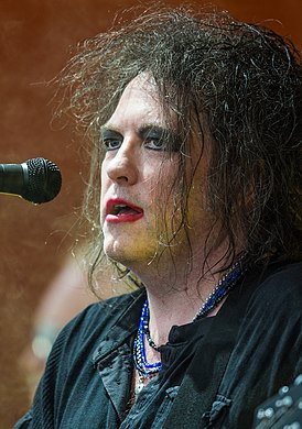 Robert Smith - The Cure - Roskilde Festival 2012 - Orange Stage (cropped).jpg