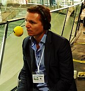 Europameister Roger Black (hier als Fernsehmoderator im Jahr 2011)