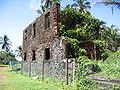 Taller en ruinas.