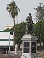 Standbeeld in Saint-Louis (Senegal) op Place Faidherbe