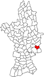 Location in Olt County