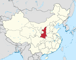 Shaanxi – Localizzazione